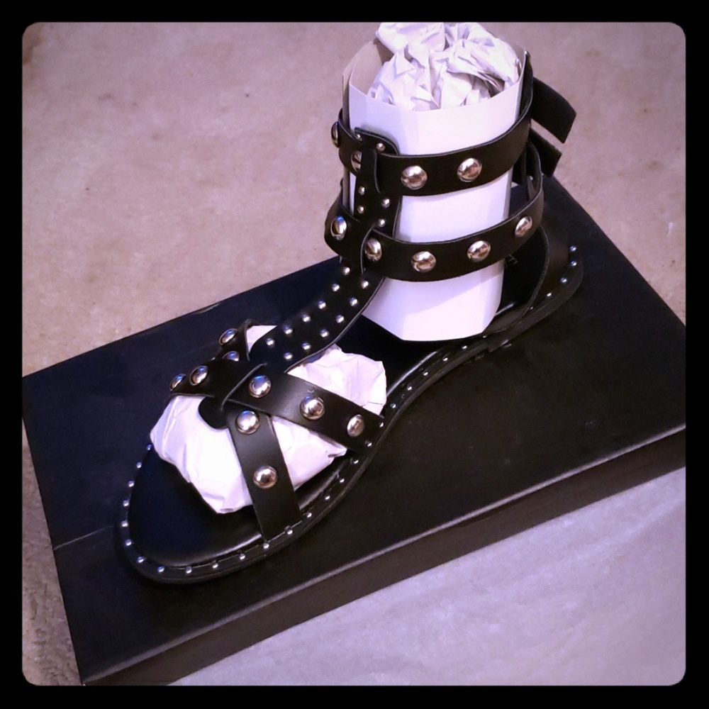 Studded sandals